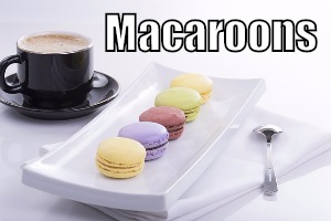Macaroons With Coffee 