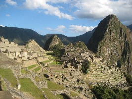 Stunning view of Machu Picchu 