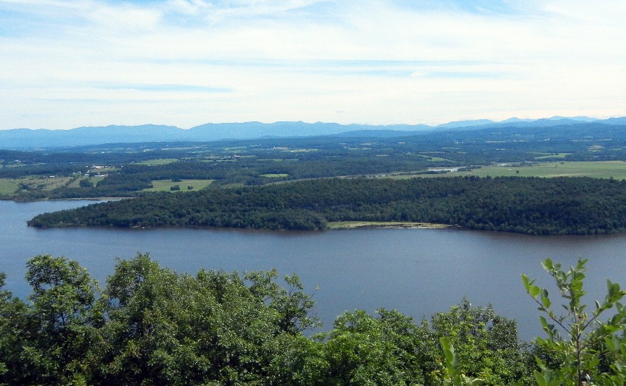 Lake Champlain In Vermont