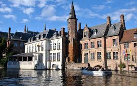 Canals In Bruges Belgium