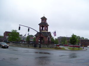 Market Square In Woonsocket Rhode Island