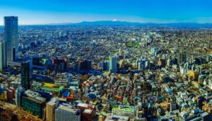 City scape of Tokyo
